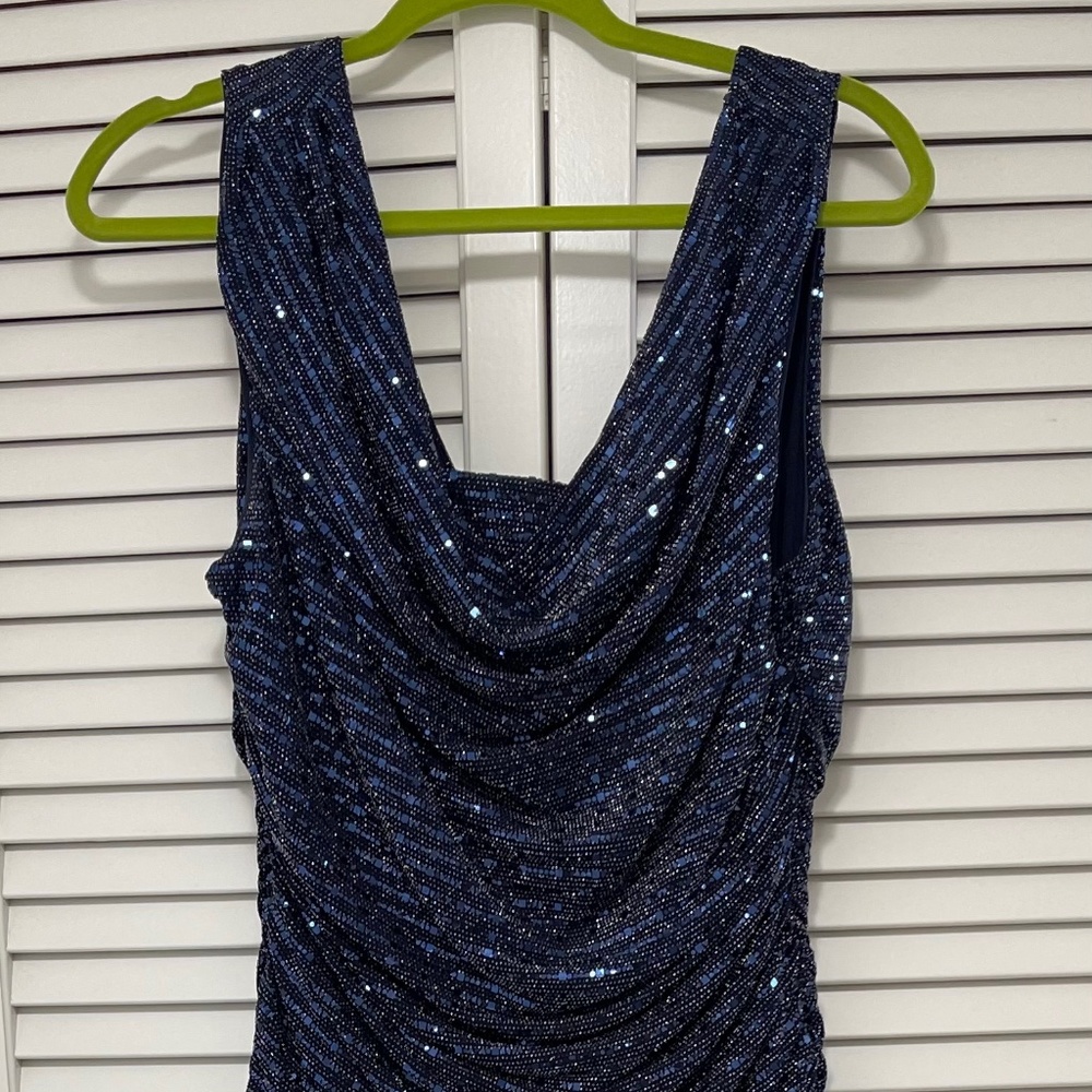 Long R&M Richards Evening Gown. 16W